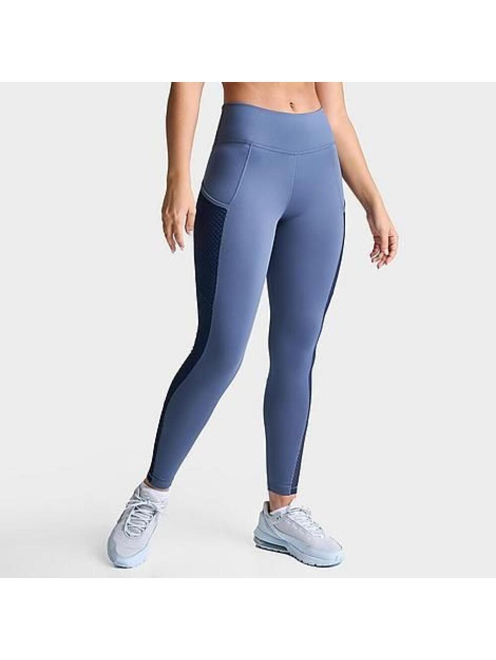 Nike Women's Therma-FIT One Training Leggings in Blue/Diffused Blue Size Small
